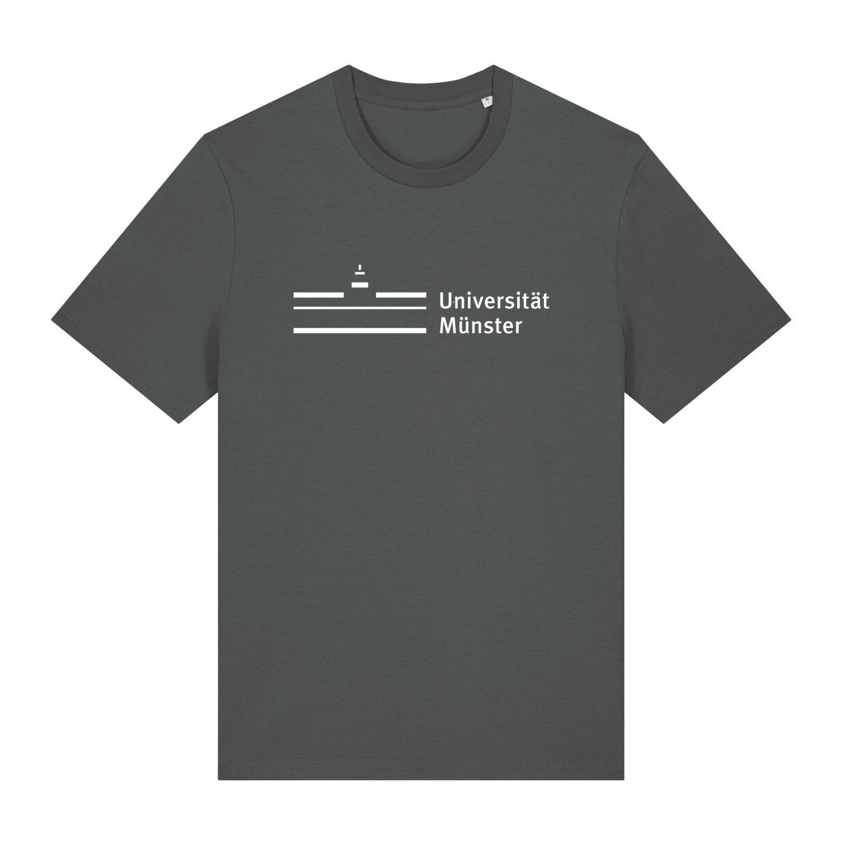 Logo T-Shirt, Dunkelgrau